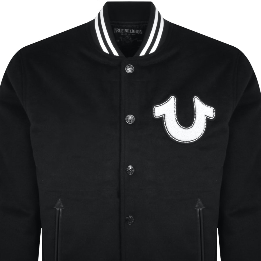 True Religion Western Bomber Jacket Black